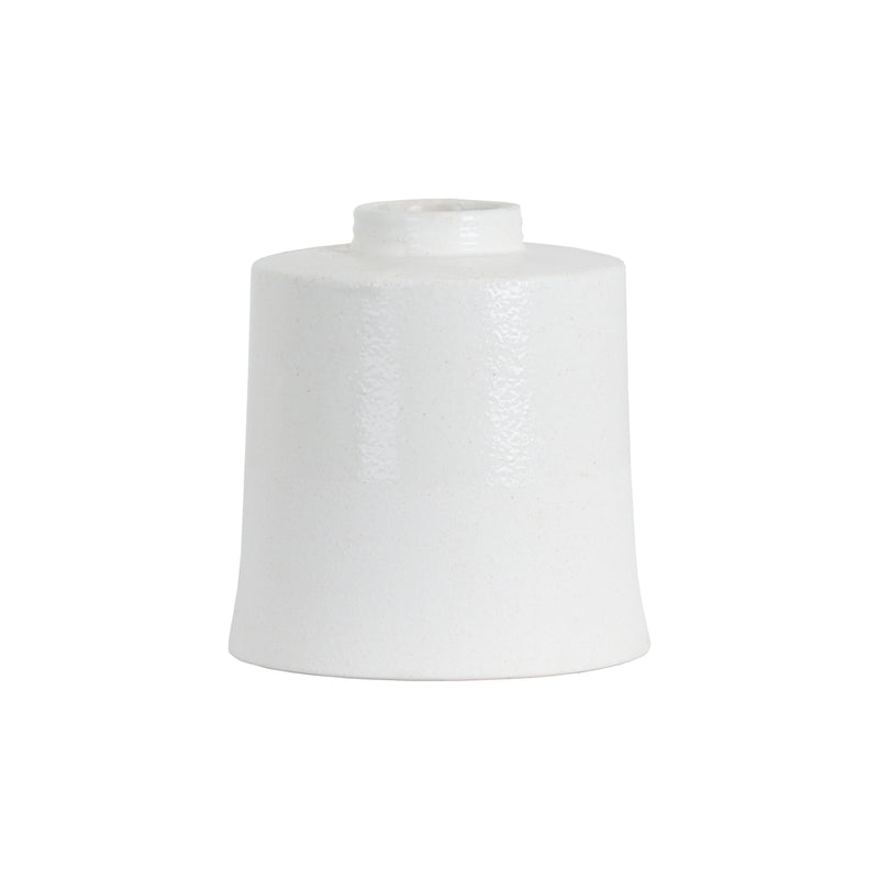 Elegance White Ceramic Vase