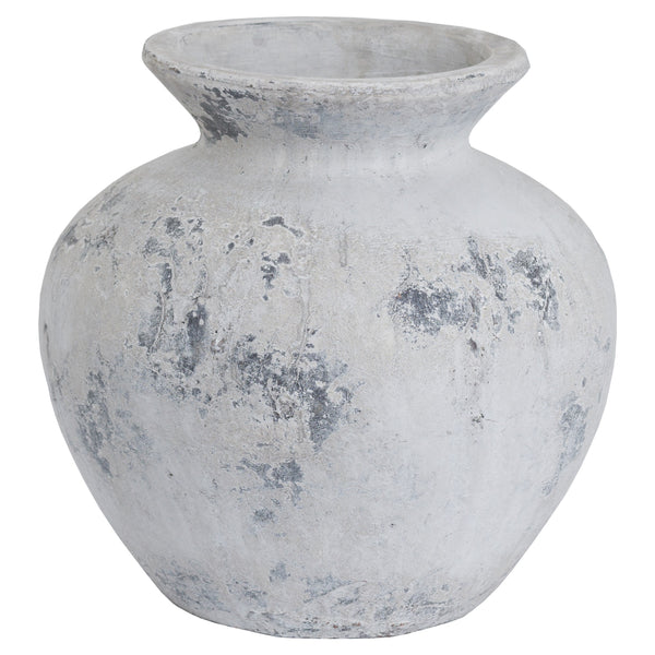 Sophia Antique White Vase