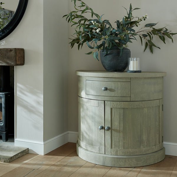 Harborview Collection Half Moon Console