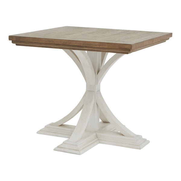 Elena Collection Square Pine Dining Table