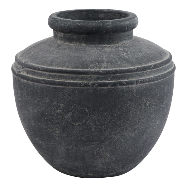 Lebes Dark Grey Vase