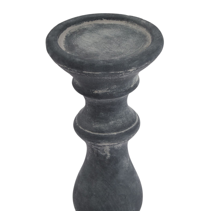 Dark Grey Candle Pillar - 3 Sizes