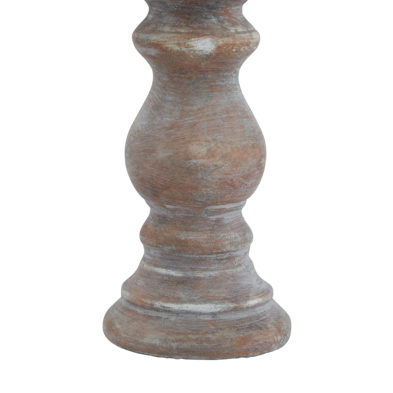 Solstice Sepia Small Column Candle Holder