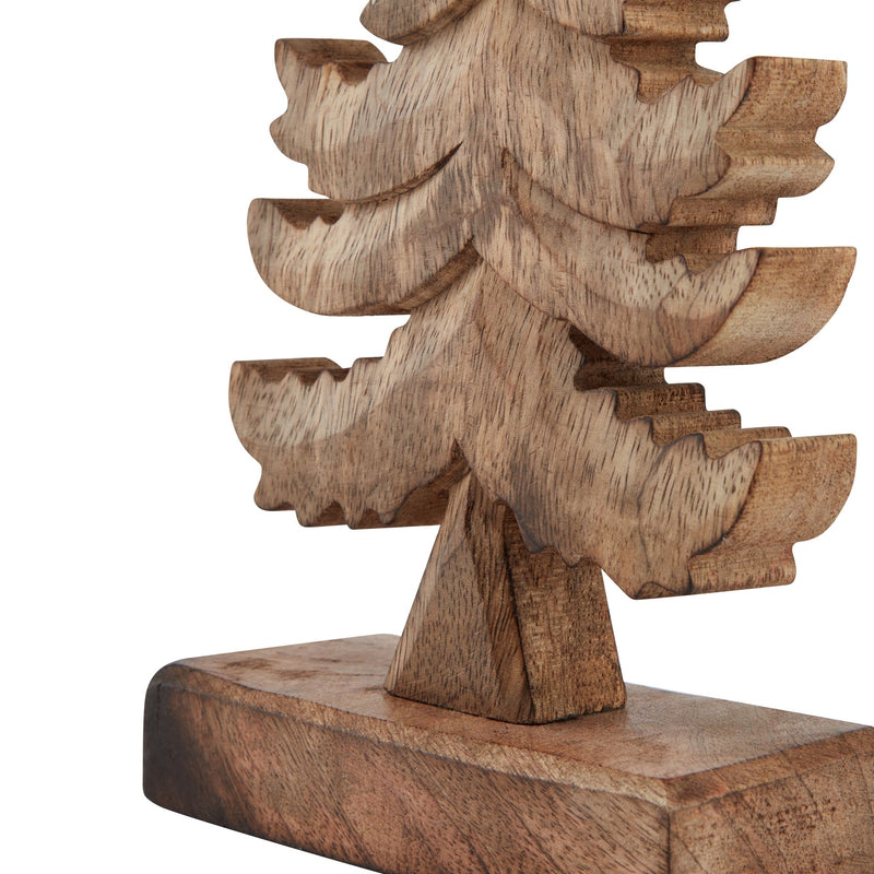 Natural Wooden Small Christmas Tree