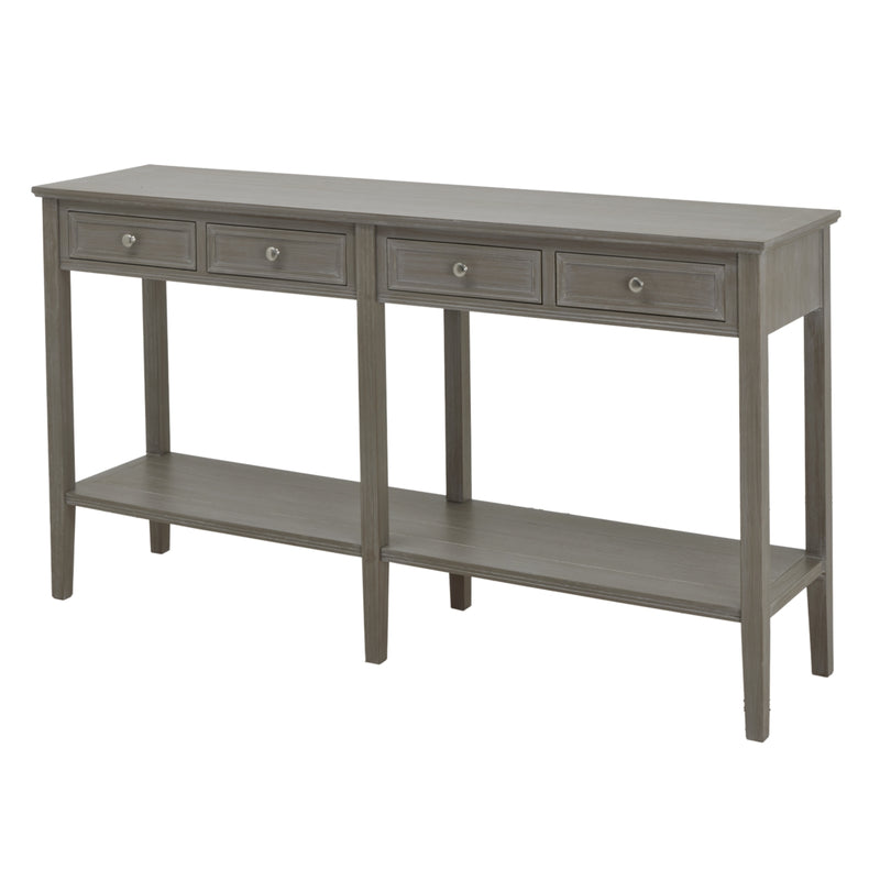 Isabelle Collection Four-Drawer Console Table