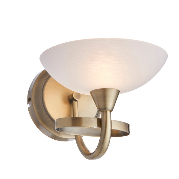 Lorelei Brass Wall Light