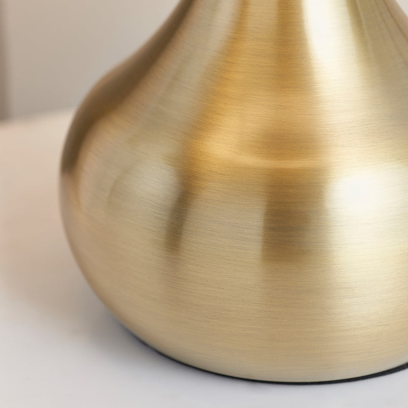 Isabella Brass Touch Table Lamp
