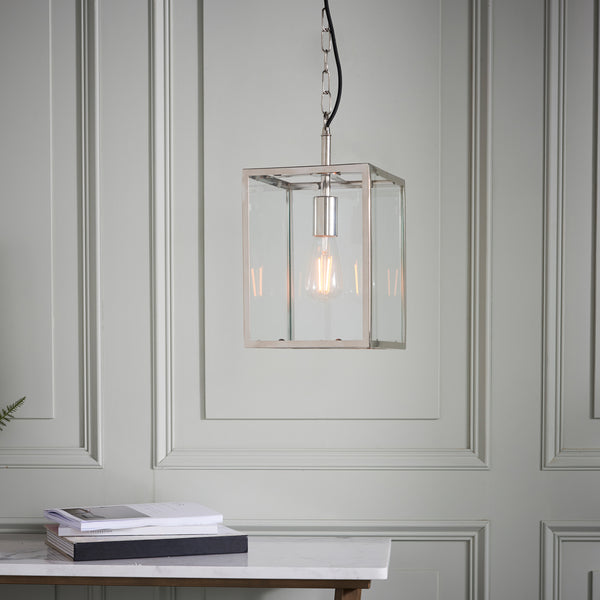 Lindenwick Nickel Pendant Light