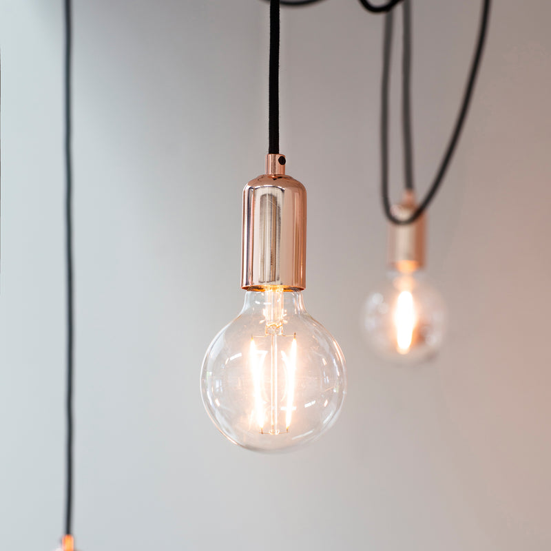 Copper Urban Hexa-Ceiling Light Pendant