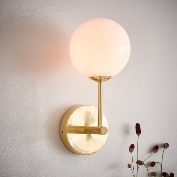 Carter Gold Bubble Wall Light