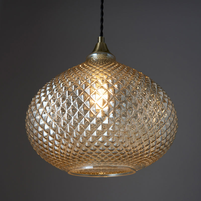 Kate Embossed Pendant Ceiling Light