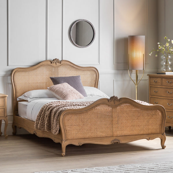 Chateau King Size Cane Bed