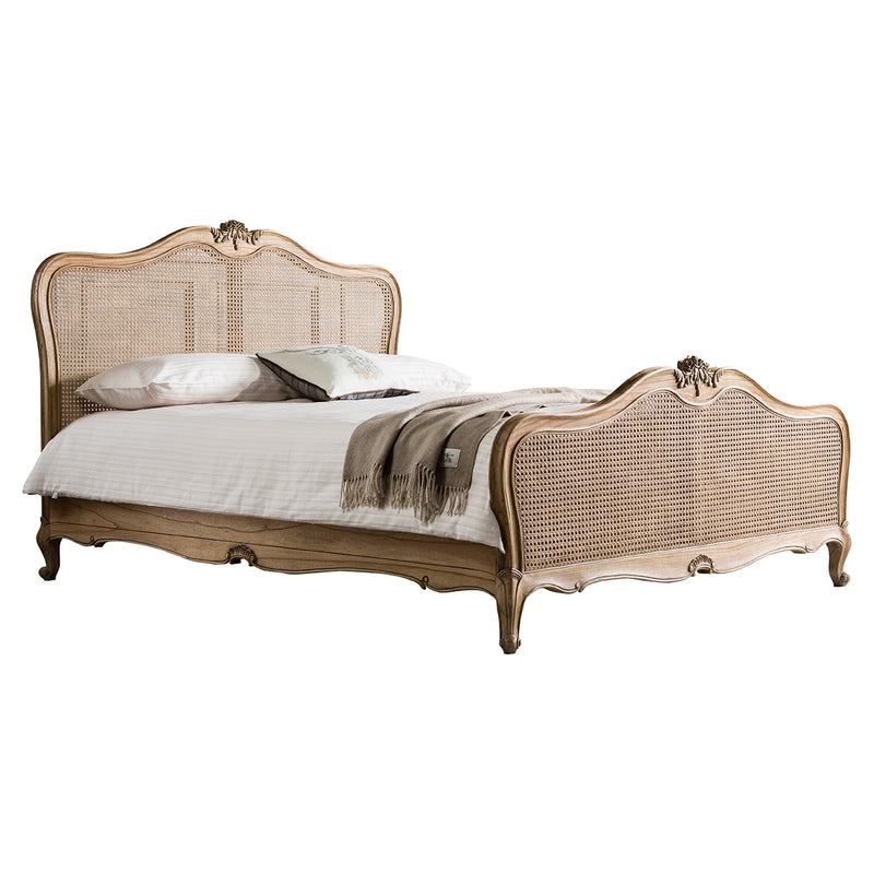Chateau King Size Cane Bed
