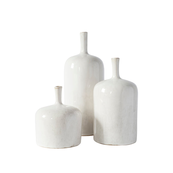 Cream Imperia Set of 3 Vases