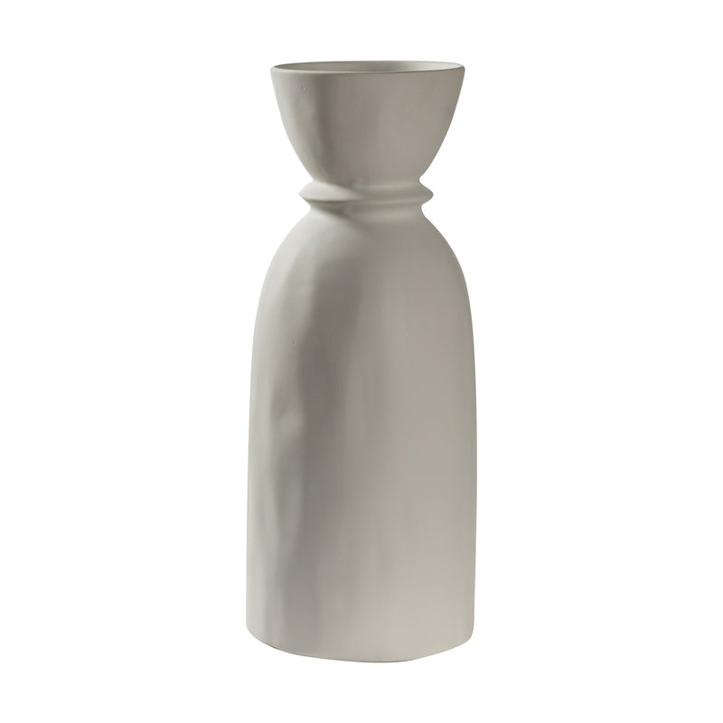 White Takada Bottle Vase
