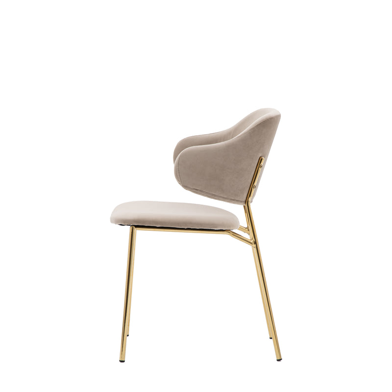 Regency Gold Dining Chairs (2-Pack)