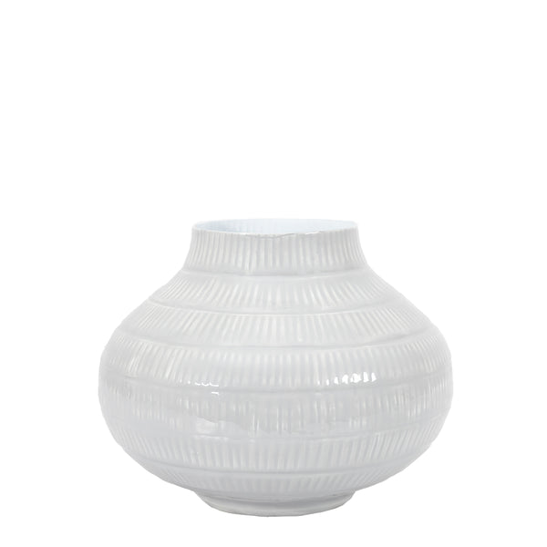 Laura Grey Vase- 2 Sizes