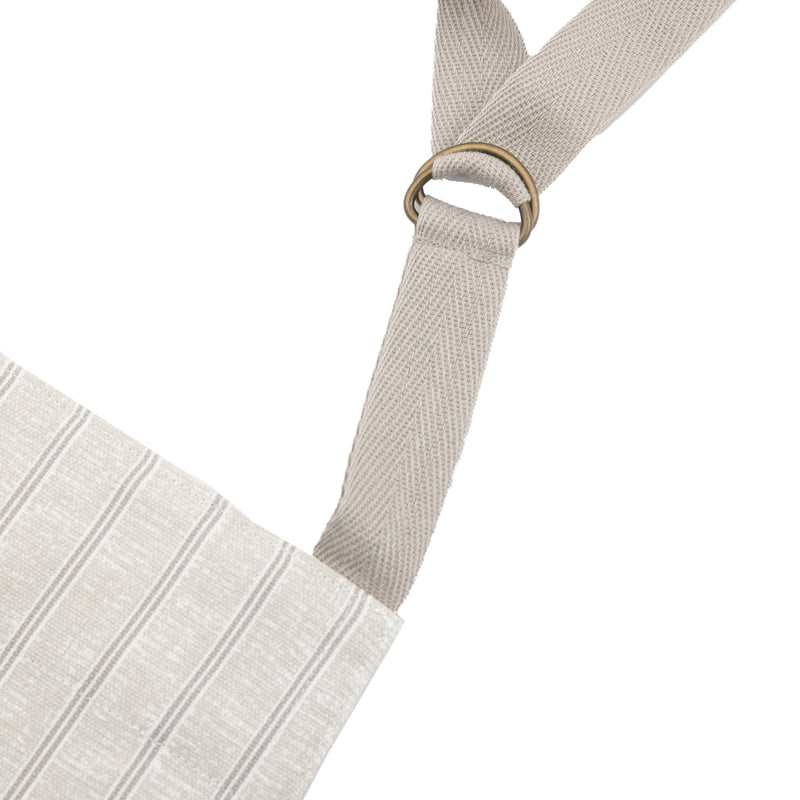 Natural Stripe Apron