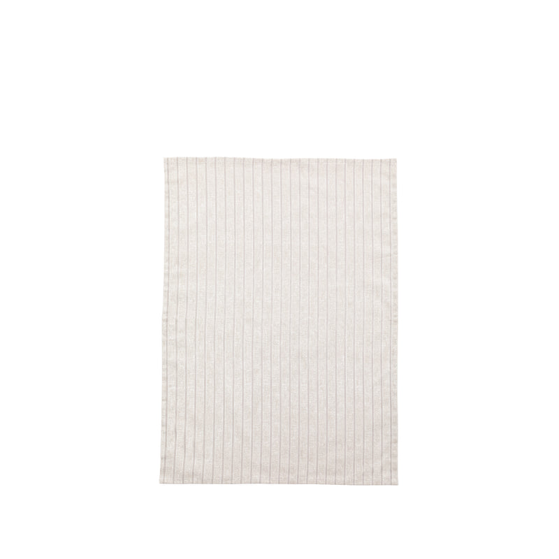 Natural Stripe Tea Towel 3pk