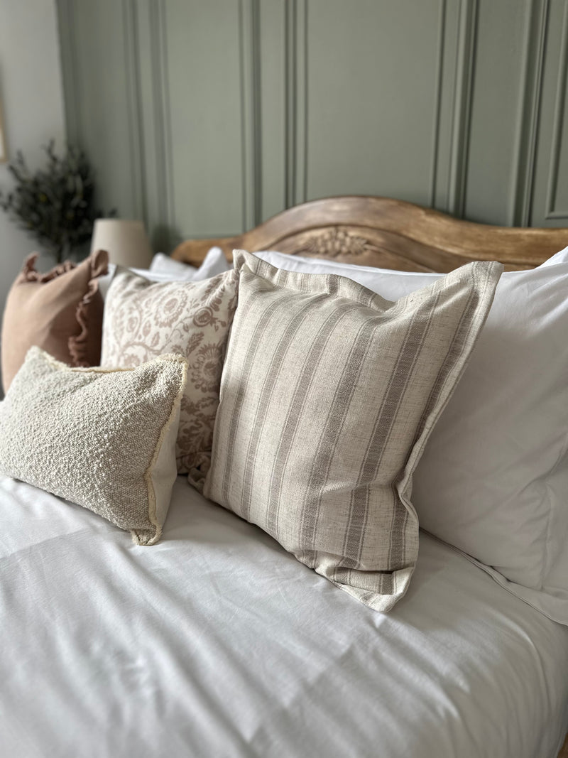 Taupe Country Charm Cushion Collection