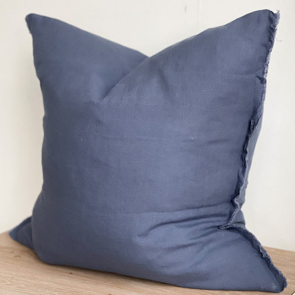 Weather Edge Navy Blue Cushion