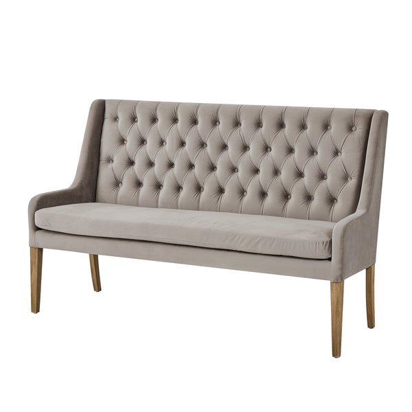 The Oxley Luxury Large Button Dining Bench