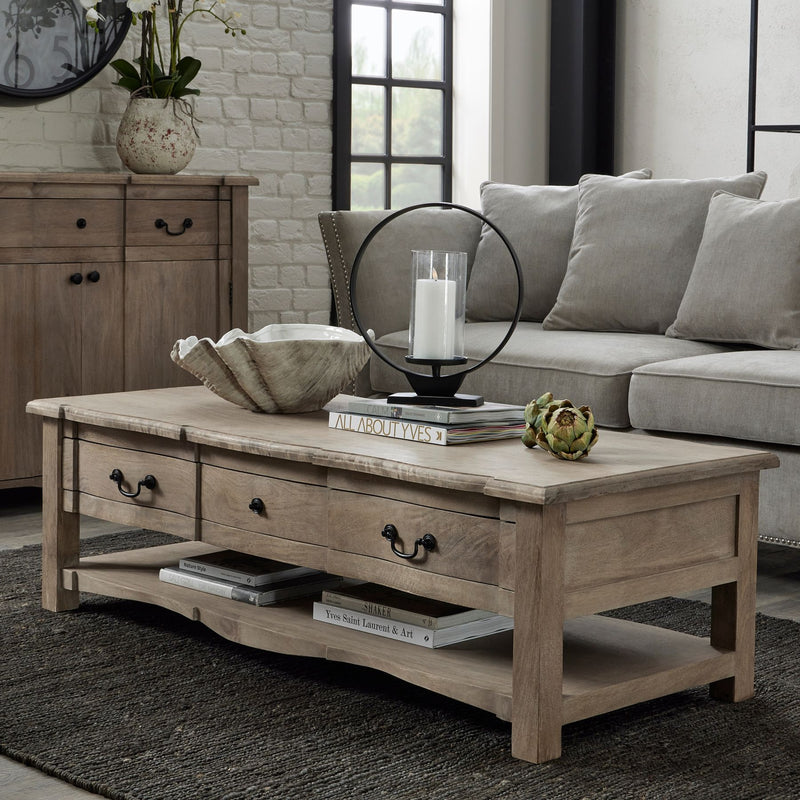 The Cotswold 2 Drawer Coffee Table