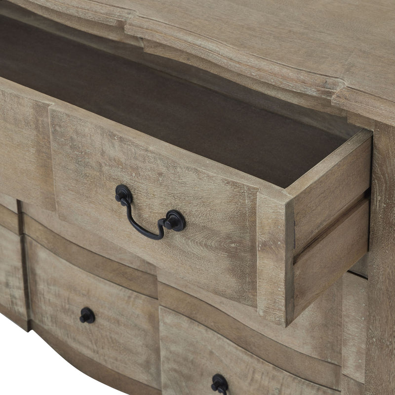 Cotswold Collection 3 Drawer Wooden Chest