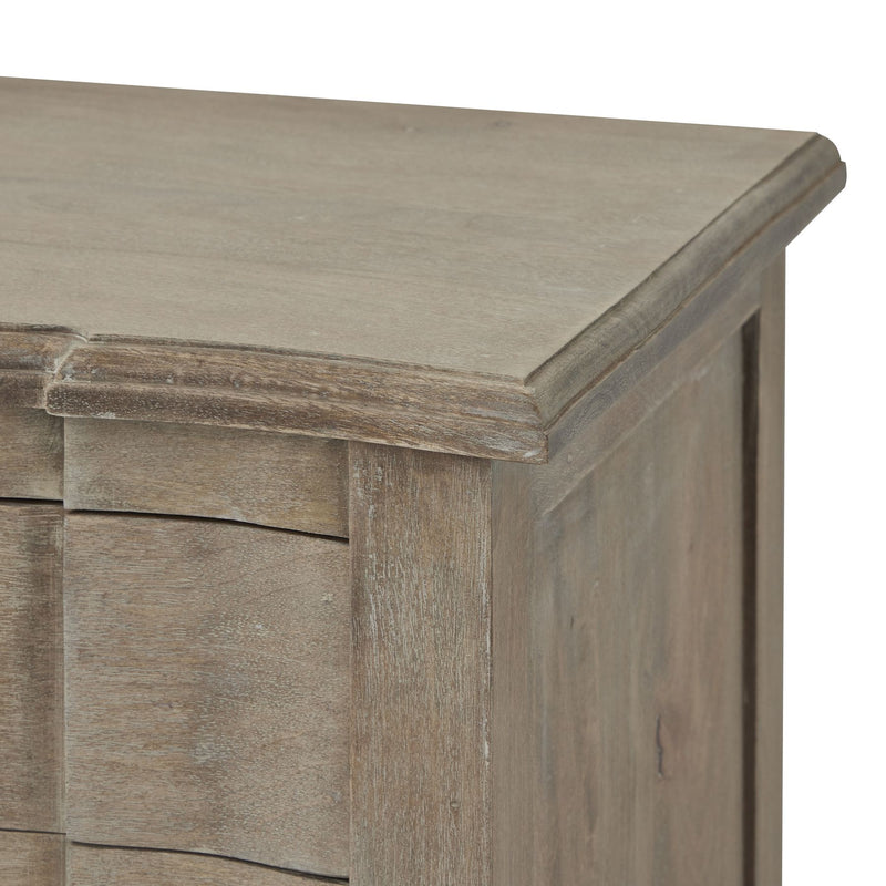 The Cotswold 3 Drawer Bedside Table