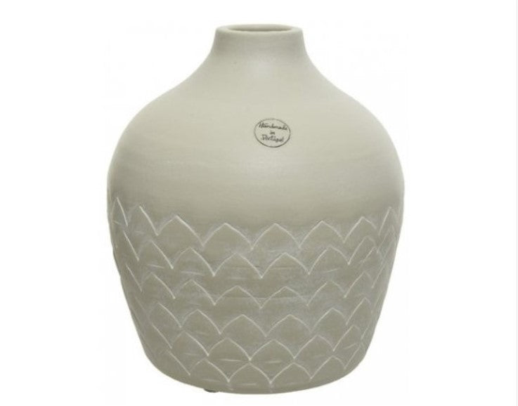 Large Cream Terracotta Anna Vase